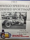 1983 Richie Evans Oswego Speedway Modified Track Champion Poster Free Shipping  