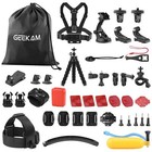 Head Chest Mount Monopod Accessories Kit Fit For Action Camera Gopro Hero Dji Os