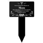 Rectangle Grave Markers For Cemetery For Mom Memorial Stake For Mom Memorial