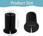 2 Pcs Starlink Cable Routing Kit For 1 Inch Wall Hole  Black 