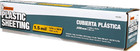 P1250r Super Strength High Density Drop Cloths  12  X 50  X 1 5 Mil  Clear