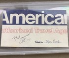 Muhammad Ali Signed Cut Autographed Psa Slabbed Boxing Auto Dated 1979