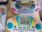 Lot 8 Vintage Electronic Hand Held Games Pac-man Uno Family Fued Name That Tune