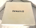 Vtg Dewars 12 Promotional 2006 Pool Ball Set With Labeled Wooden Rack Nib 