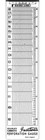 Stanley Gibbons Instanta Transparent Stamp Perforation Gauge Guide Metric Inch 