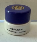 Tatcha Ageless Revitalizing Eye Cream Empty Glass Jar  01 Oz Travel Mini Size