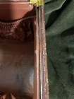Vtg Samsonite Suitcase Camel Brown Luggage Train Travel Case Used  1975 