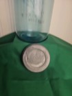 Vintage Blue Ball Perfect Mason Jar Canning Quart  10 Cottage Farmhouse Decor 