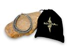 Navajo Pearls Sterling Silver Rondelles Saucer Flat Bead Necklace 5mm 28  60528
