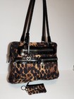 Brighton Bobbie Catwalk Nylon patent Leather Note Pad Organizer   Card Case  399