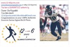 Donovin Darius Signed Autographed Auto 8x10 Photo Jacksonville Jaguars Coa