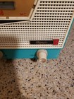 Aquamarine Am fm Retro Vintage Mid Century Olympic Model Fm-15 Tube Radio