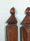 Lot 3 Antique Pine Wood Spindles 13 5 X 2 Corner Trim Farmhouse Architectural
