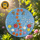 Iridescent Glass Mosaic Tiles For Crafts Bulk 200g Broken Mosaic Glass Pieces Fo