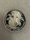 16th Century Spanish Galleon Ship 1 Troy Oz  999 Fine Silver Coin Round Medal