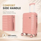 Agvotk 20  Carry On Luaggage Set  Lightweight Hard Shell Rolling Suitcase Air   