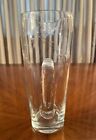Vintage Etched 9    Glass Martini  Cocktail Pitcher