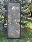 Antique Vintage Wood Wooden Metal Storm Screen Door