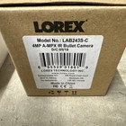 Lorex Lab243s-c 4mp A-mpx Wired Ir Night Vision Bullet Camera White