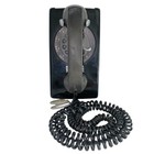 Vintage Rotary Dial Wall Phone A b 554 Black Western Electric Illinois Bell 1963