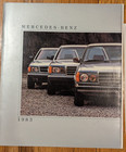 Vintage 1983 Mercedes Benz Full Line Sales Brochure 240 300 380 D Td Cd Sel Sl