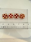    2  Two Pair Vintage Caesars Palace Casino Las Vegas  Nevada Pair Red Dice  