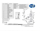 Genuine Mikuni Carb Rebuild Kit Polaris Sportsman-scrambler 500 Atv Mk-bst40-251