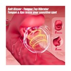 Tongue Toy Vibrator For Women     3 Licking Clitoral   8 Swing Vibration Mod