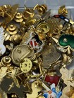     huge Vintage Pin Lot Mostly Gold Tone 200g