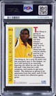 Magic Johnson   Shaquille O neal Signed 1995 Skybox  s13 Card Auto 10  Psa Slab