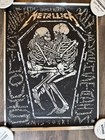 Rare Metallica Foil Poster 16 30 St  Louis  Missouri June 4  2017  some Damage  