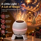 Christmas Projection Night Light Holiday Projector Lamp Usb Powered Indoor Decor