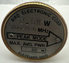 Bird 43 Thruline Wattmeter Element 2 5kw 1kw 200-500 Mhz Peak Mode