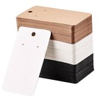 100pcs Retro Earring Cards Cardboard Paper Jewelry Accessories Display Holder