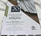 Mikasa Forged Italian Countryside 20-piece Stainless Steel Flatware Set New Ship