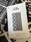 Nwt Rhb Hawaii Microfiber Beach Towel Sand Free Black Tribal Lightweight 63   x31   