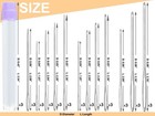 36 Pcs 12 Size Sewing Needles Large Eye Hand Sewing  Blunt 36pcs 12sizes 