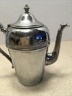 Cromwell Silver Mfg Chromium Coffee Tea pot Beverage Pitcher Vintage 