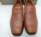 Vintage Freeman Mens 10m Dress Shoes Tan Leather Ambassador Slip On