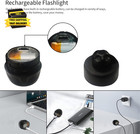 Blue Rechargeable Headlights Compatible With Croc 2 Pcs Led Lights Waterproof Us