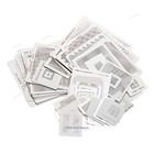 Bga Kit 47pcs Heated Directly Reballing Stencils For Ps3 Xbox360 Wii Ddr5