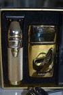 Babyliss Pro Gold Metal Trimmer   Uv Single Foil Shaver Fxlfholpkg - Preowned
