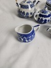 Vintage Childs Doll Blue Willow Tea Set 23 Pieces Made In Japan Pls Read