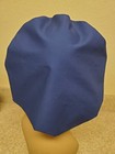 Solid Navy Women s Bouffant Surgical Scrub Hat cap Handmade