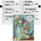 Large Print Address Book - 7    X 8 5    Spiral Organizer  56 Pages  Easy To Read