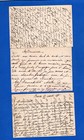 Romania  3 Old Postal Stationeries W different Cancels  1900  Vf