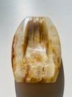 Vintage Italian Mcm Onyx Polished Marble Stone Ashtray Trinket Dish 5    Inch