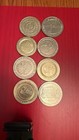 Lots Of Eight Vintage Casino Tokens