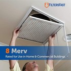 Filters Fast 30x36x1 Merv 8  1 Inch Pleated Hvac Ac Furnace Air Filters  6 Pack
