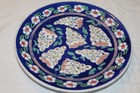Kutahya Signed Art Turkish Pottery Hand Made Buse Plate 7  Turkiye